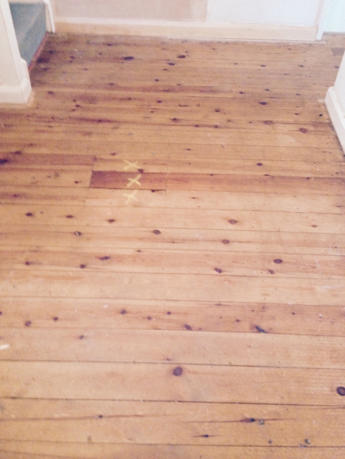 lime washing floor boards