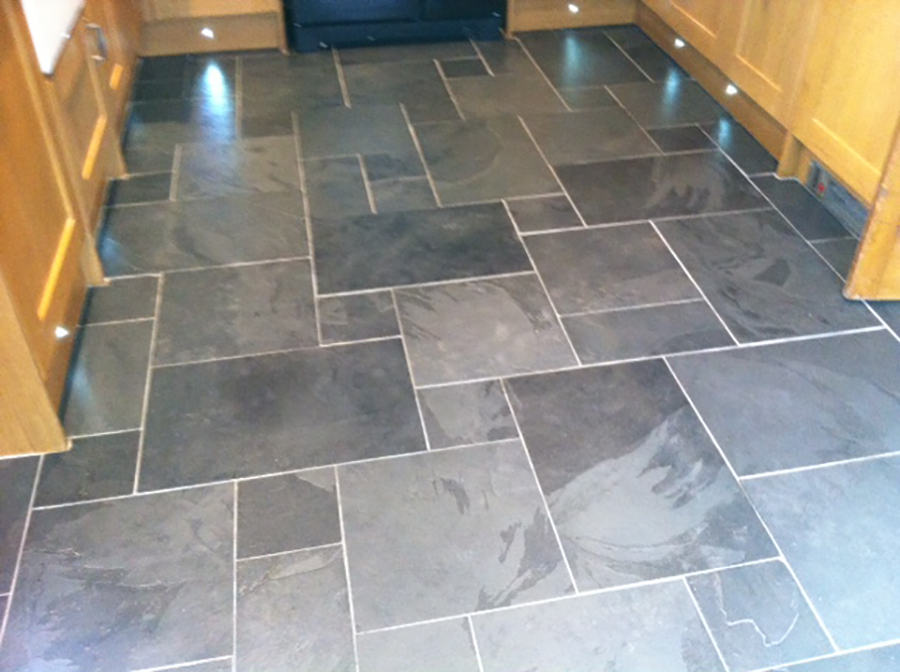 Slate tiled floor restoration | The Floor Restoration Company