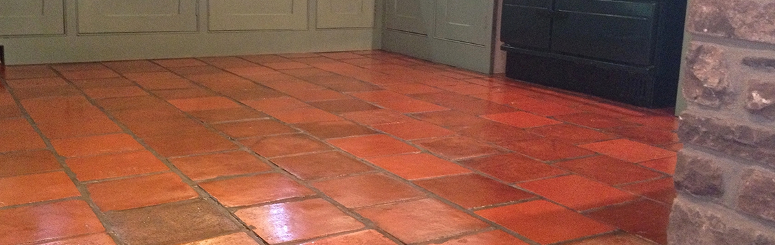 Victorian Quarry Floor Tile Restoration, Red Floor Tiles Uk